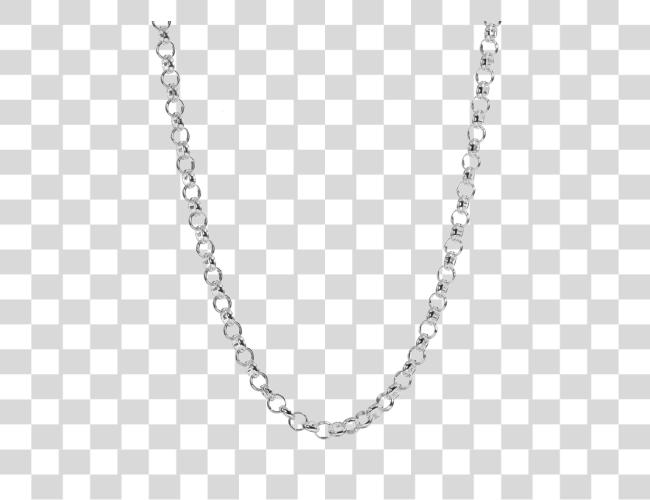 Download plata Chain Image Pandora pelota Chain Necklace Clip arte