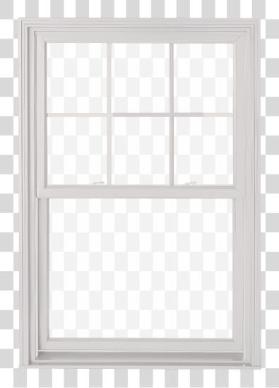 Download Wood Single Double Hung Windows PNG file