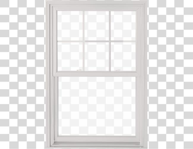 Download Wood Single Double Hung Windows Clip Art