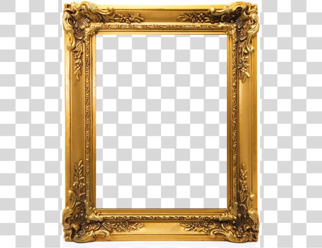 Download Gold Frame Gilt Picture Frame Clip Art