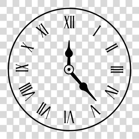 下载 Clock 脸 Alarm Clock 羅馬 Numerals 羅馬 Numeral Clock PNG file