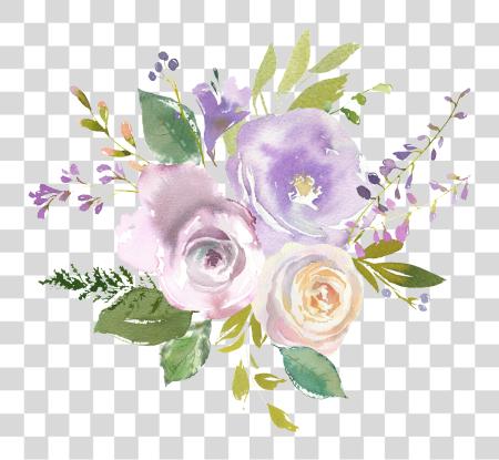 Download Water Color Flowers Watercolor Flower PNG file