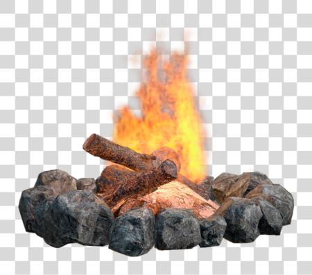 下载 Bonfire Campfire PNG file