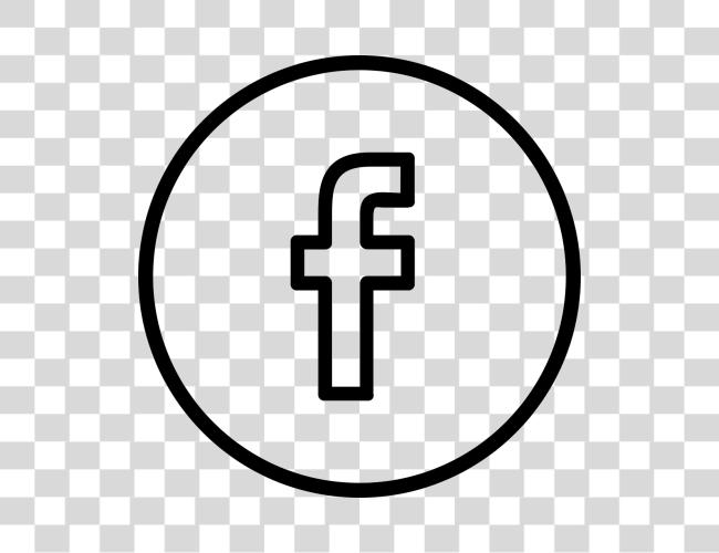 Download File Svg White Circle Facebook Icon Clip Art