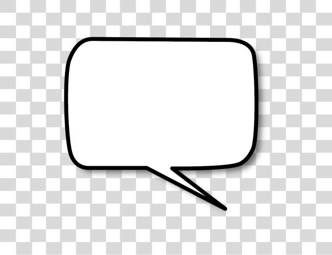 Download The Gallery For Rectangle Speech Bubble Thank You For Listening Speech Bubble Clip Art