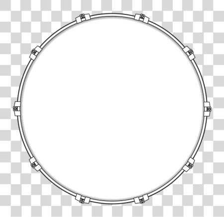 Download Bass Drum White Circle PNG file