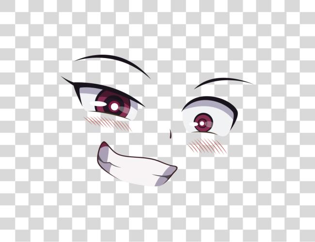 Download Anime Eyes And Blush Background Anime Eyes And Mouth Clip Art