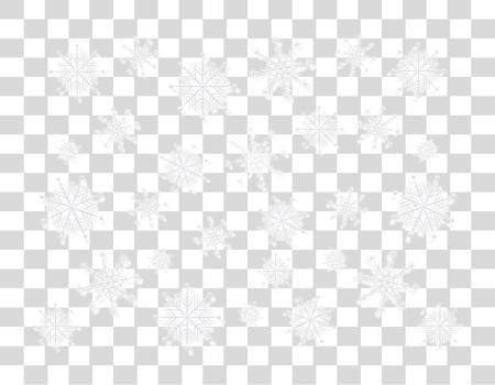 Download Snowflake Pattern Winter Design and Festive Decor PNG file