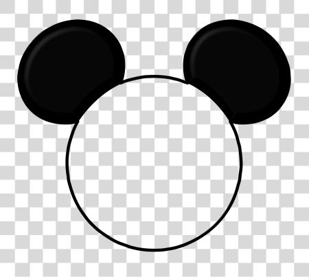 Download Mickey ratón cabeza PNG file