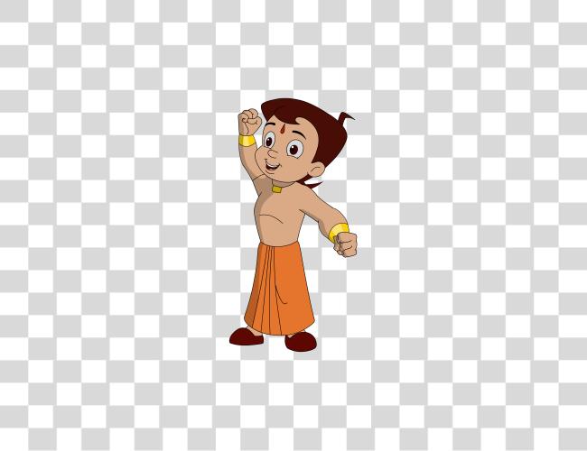 下载 Chhota Bheem Clip 艺术