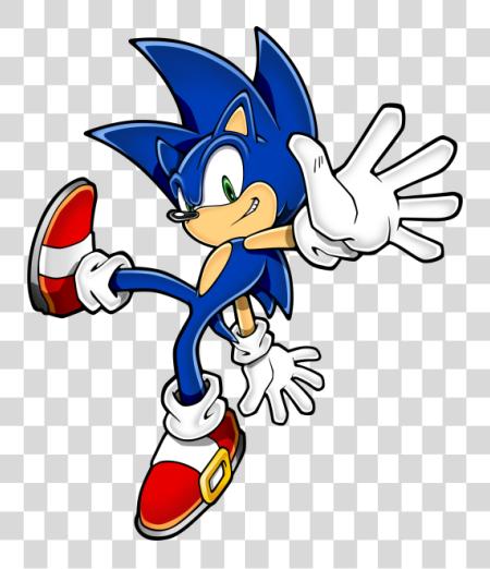 Download Sonic The Hedgehog Fast Blue Video Game Icon PNG file