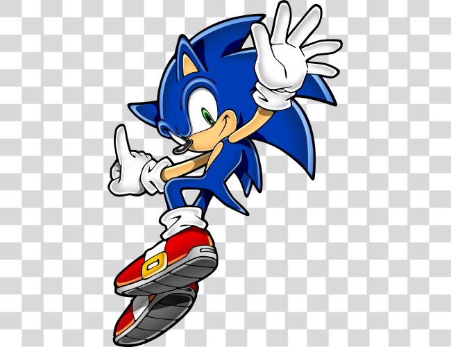 Download Sonic The Hedgehog FastPaced Video Game Adventure File Clip Art