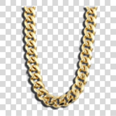 Download Thug Life oro Chain PNG file