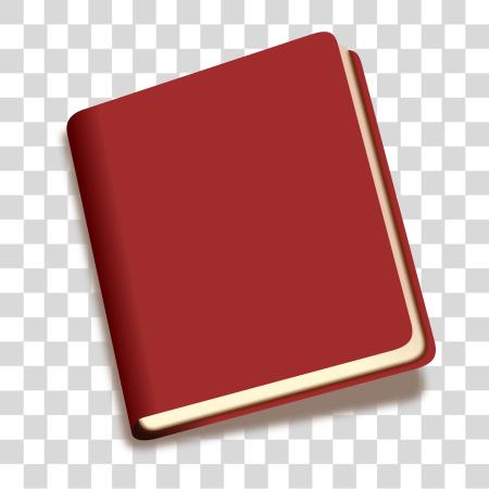 Download rojo Book cubierta Literature y Reading Insights File PNG file