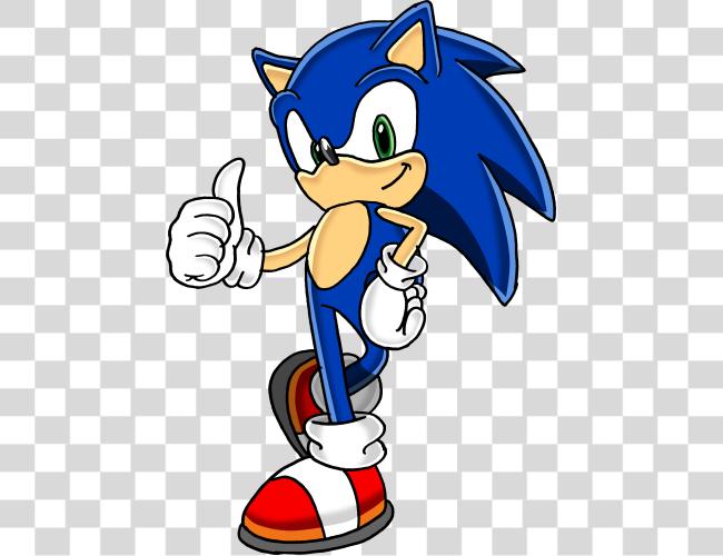 Download Sonic The Hedgehog Fast Action Video Game Icon Clip Art