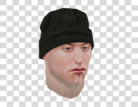 下载 Eminem 卡通 脸 PNG file