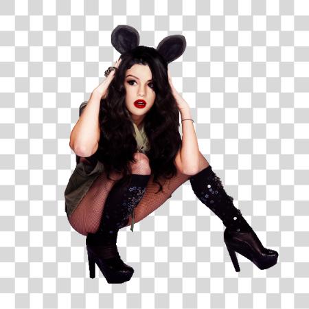 Download Selena Gomez sentado PNG file