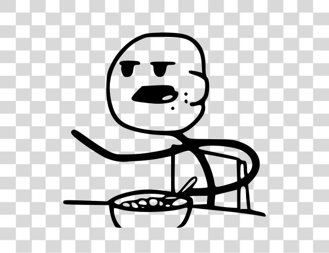 Download Cereal Guy Meme Clip Art