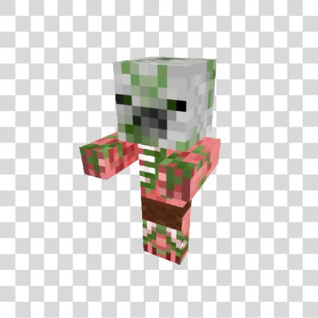 下载 Minecraft Zombie Pigman PNG file