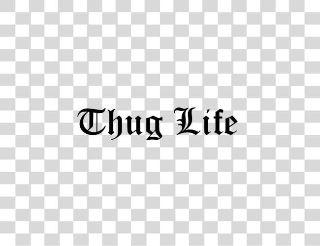 Download Thug Life Text Clip Art