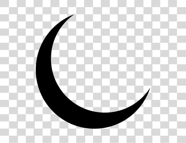 Download Crescent Moon Clip Art