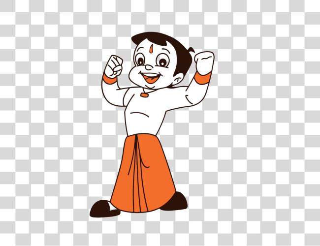 下载 快樂 Chhota Bheem Clip 艺术