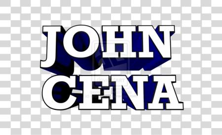 下载 John Cena 蓝色 Logo PNG file