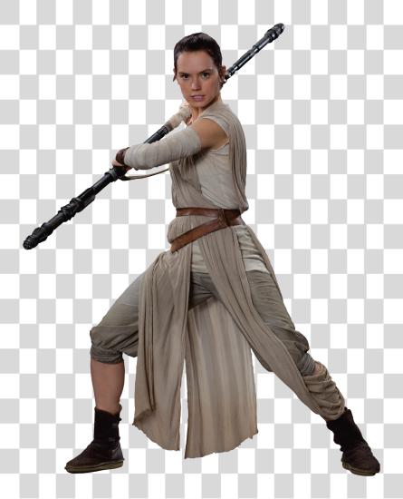 Download Rey Skywalker estrella Wars PNG file