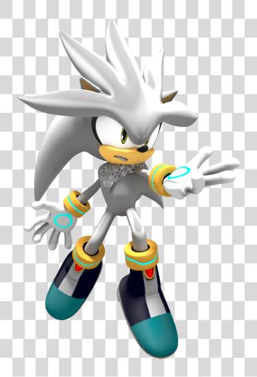 Download Sonic The Hedgehog Silver Hedgehog Fast Hero PNG file