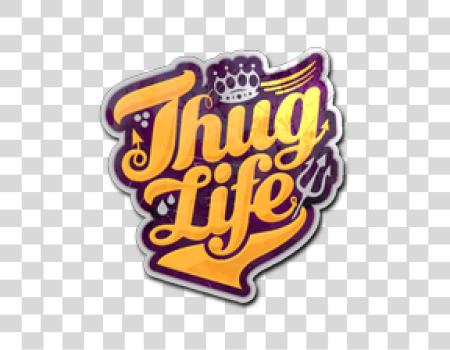 Download Thug Life Sticker PNG file