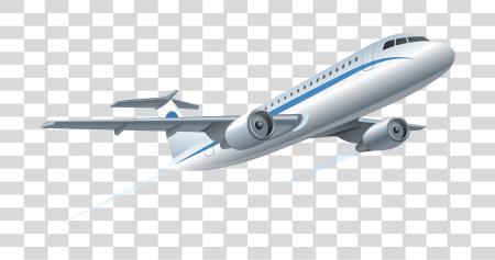 Download Plane Taking Off in Sky PNG file