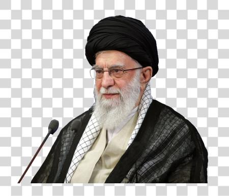 Download Supreme Leader of Iran Ayatollah Ali Khamenei PNG file