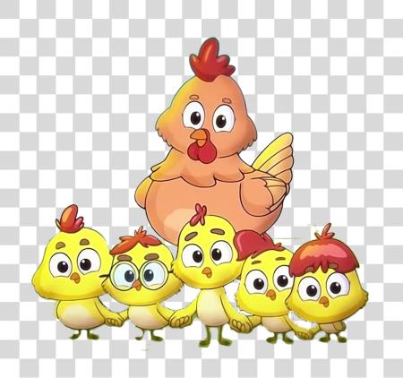 Download mother gallina y su cinco chicks al sisan song PNG file