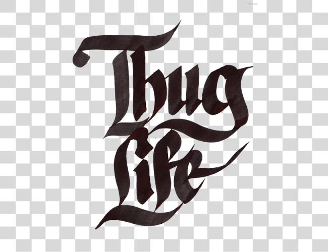 Download Thug Life Text Clip Art