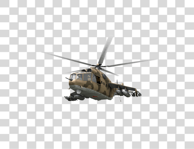 Download Attacking Helicopter Flying Clip Art