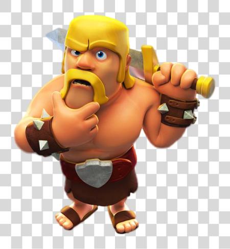 Download Clash Of Clans Barbarian PNG file