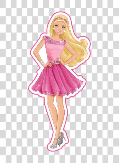 Download Barbie Doll Cartoon PNG file