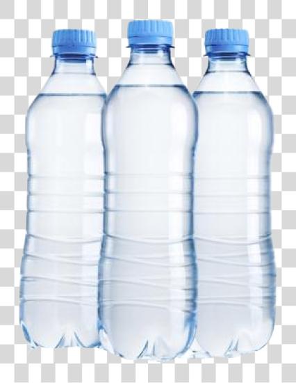 Download conjunto de botellas de agua PNG file