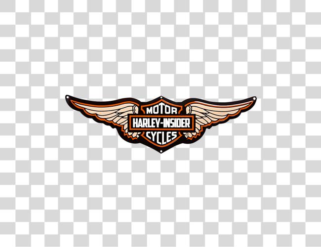 Download Harley Davidson Logo Wings Clip Art