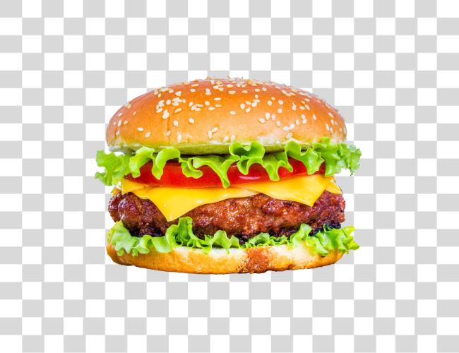 Download delicioso hamburguesa  jugoso y sabroso clásico hamburguesa Clip arte