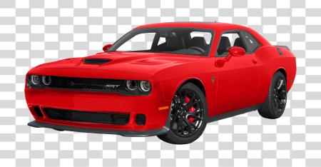 Download Dodge Challenger Iconic Muscle Car with Powerful Performance PNG file