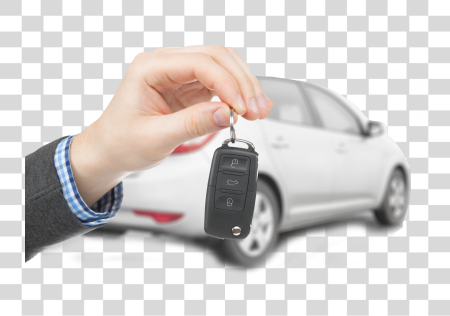 Download Car Rent With Key PNG file