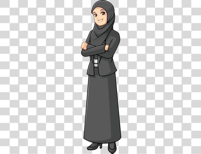 Download Islamic Arabic Teacher Character Girl Clip Art