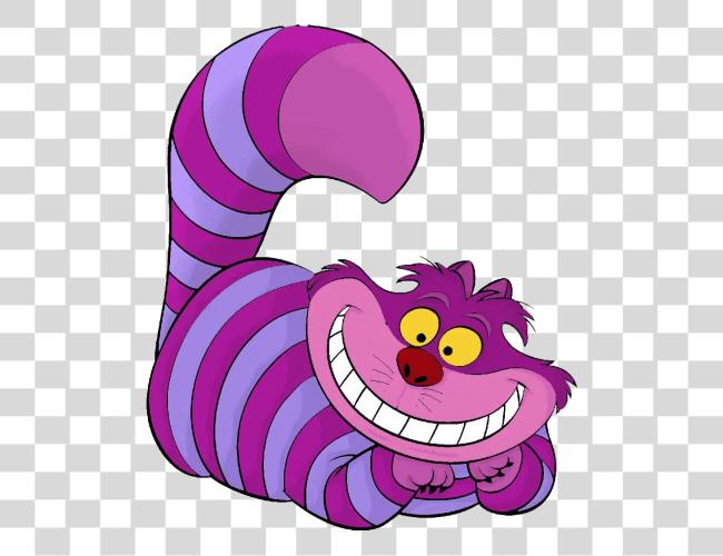 Download Alice in Wonderland's Cheshire Cat Clip Art