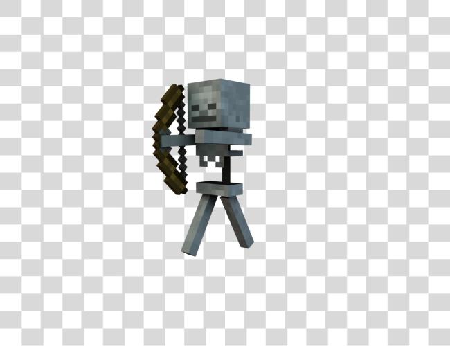 Download Minecraft esqueleto Clip arte