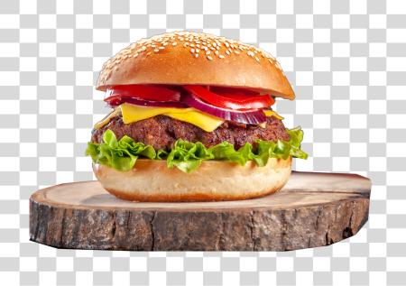 Download The Classic Cheeseburger PNG file