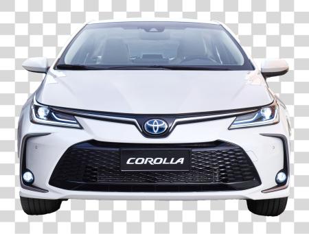 Download toyota corolla coche delantero vista PNG file