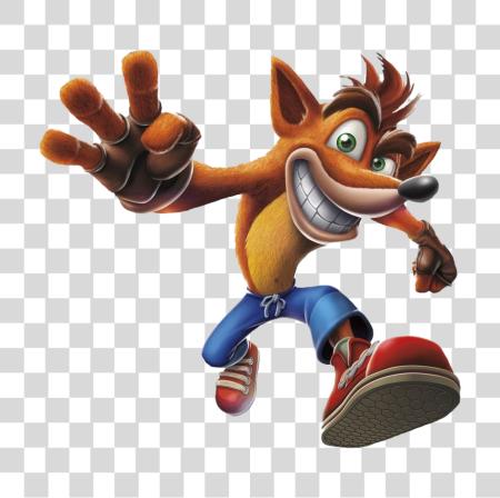 Download Crash Bandicoot Video Game Character PNG file