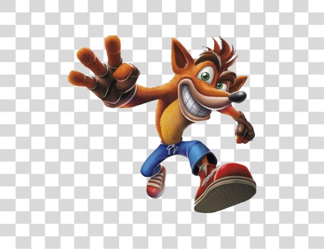 Download Crash Bandicoot Video Game Character Clip Art