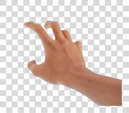 Download Hand Grasping Reaching Gesture and Movement PNG file